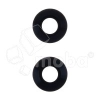 Стекло камеры для Xiaomi Poco C51 (2302EPCC4I) (комплект 2 шт.) Черный