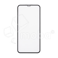Защитное стекло "Матовое" для iPhone Xs Max/11 Pro Max Черный (Закалённое, полное покрытие)