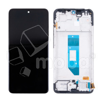 Дисплей для Xiaomi Redmi Note 14 4G (24117RN76O/24117RN76G) модуль с рамкой Черный - OR (SP)
