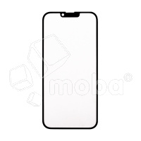 Стекло для переклейки iPhone 14 Plus в сборе с OCA пленкой Черный - OR (Mitsubishi)