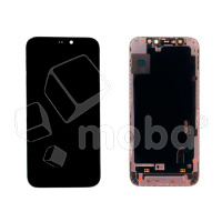 Дисплей для iPhone 12 mini (A2399) в сборе с тачскрином Черный - (Hard OLED, HD+) (площадка под IC)