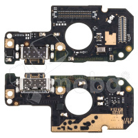 Шлейф для Xiaomi Redmi Note 11/12S/Poco M4 Pro 4G (2201117TY/23030RAC7Y/2201117PG) плата системный разъем/микрофон