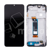 Дисплей для Xiaomi Poco M5 (22071219CG) модуль с рамкой Черный - OR