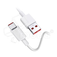 Кабель USB - Type-C для Xiaomi (6A, 120W, чип Turbo Charger) (тех.упак.) Белый - OR