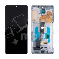 Дисплей для Samsung Galaxy S20+ (G985F) модуль с рамкой Серый - (In-Cell)