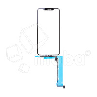 Стекло для переклейки iPhone 11 Pro Max (A2218) с OCA пленкой + тачскрин Черный - OR (Feaglet)