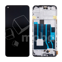 Дисплей для Realme 9 (RMX3521) модуль с рамкой Черный - (OLED)