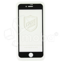 Защитное стекло "Тонкое" для iPhone 7/8/SE (2020)/SE (2022) Черный (Полное покрытие 0,25 мм)
