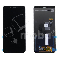 Дисплей для Xiaomi Mi 6X/A2 в сборе с тачскрином Черный - Оптима