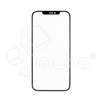 Стекло для переклейки iPhone 12 Pro Max (A2411) с OCA пленкой Черный - OR (Mitsubishi)