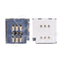 Коннектор SIM для iPhone 11 Pro/11 Pro Max (A2215/A2218)