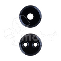 Стекло камеры для Xiaomi Redmi 13C 4G (23100RN82L) (комплект 2 шт.) Черный