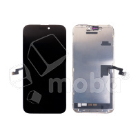 Дисплей для iPhone 16 Pro Max (A3296) в сборе с тачскрином Черный - OR100 (rev. LG) (Снятый, без ремонта)