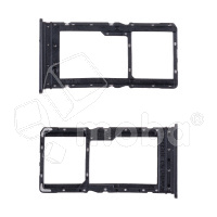 Держатель SIM для Xiaomi Redmi 12 4G (23053RN02Y) Серебро