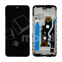 Дисплей для Tecno Spark 30C 4G (KL5n) модуль с рамкой Черный - OR