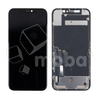 Дисплей для iPhone 11 (A2221) в сборе с тачскрином Черный - OR (Заменено стекло и тач)