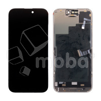 Дисплей для iPhone 15 Pro (A3102) в сборе с тачскрином Черный - OR (SP) (с верификацией “Новая запчасть”)