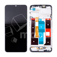 Дисплей для Realme C35 (RMX3511) модуль с рамкой Черный - OR