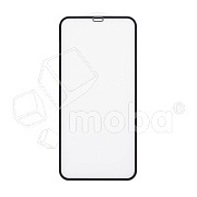 Защитное стекло "Матовое" для iPhone Xs Max/11 Pro Max Черный (Закалённое, полное покрытие)