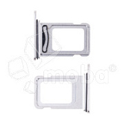 Держатель SIM для iPhone 15 Pro/15 Pro Max (2 Sim) (A3104/A3108) Белый