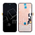 Дисплей для Google Pixel 8a (GKV4X/G6GPR/G8HHN/G576D) в сборе с тачскрином Черный - OR