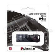 USB-флеш (USB 3.2) 64GB Kingston DataTraveler Exodia Onyx Черный