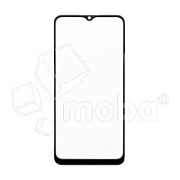 Стекло для переклейки Samsung Galaxy A02s (A025F) с OCA пленкой Черный - OR (Mitsubishi)