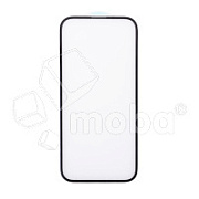 Защитное стекло "Оптима" для iPhone 15 Plus Черный (Закалённое, полное покрытие)