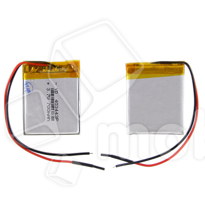 Аккумулятор универсальный 403443p 3,7v Li-Pol 500 mAh (4*34*43 mm)