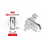 USB-флеш (USB 3.0 + Type-C) 32GB XO U50 Серебро