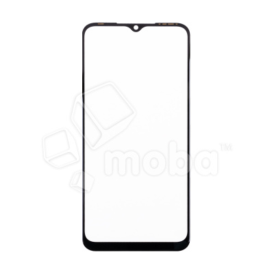 Стекло для переклейки Infinix Hot 12 Pro/Tecno Spark 7 (X668C/KF6n) в сборе с OCA пленкой Черный - OR (Mitsubishi)