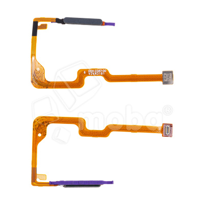 Шлейф для Huawei Honor X6a (WDY-LX1) сканер отпечатка пальцев Черный