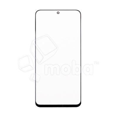 Стекло для переклейки Huawei Honor X8 (TFY-LX1) в сборе с OCA пленкой Черный - OR (Mitsubishi)