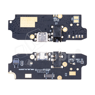 Шлейф для Oukitel WP27 плата на системный разъем/разъем гарнитуры/микрофон - Премиум