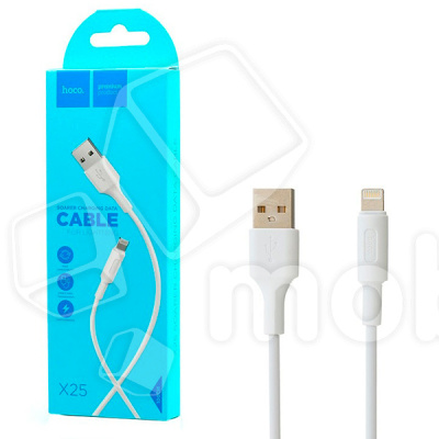 Кабель USB - Lightning Hoco X25 (2А) Белый