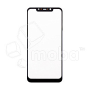 Стекло для переклейки Xiaomi Pocophone F1 в сборе с OCA пленкой Черный - OR (Mitsubishi)