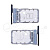 Держатель SIM для Samsung Galaxy S21 (G991B) Черный