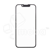 Стекло для переклейки iPhone 13 mini в сборе с OCA пленкой Черный - OR (Feaglet)
