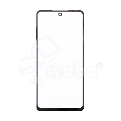 Стекло для переклейки Tecno Spark 10 Pro (KI7) в сборе с OCA пленкой Черный - OR (Mitsubishi)