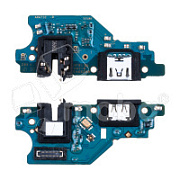 Шлейф для Realme C21/C11 2021/Narzo 50i (RMX3231/RMX3235/RMX3201) плата на системный разъем/разъем гарнитуры/микрофон - Премиум