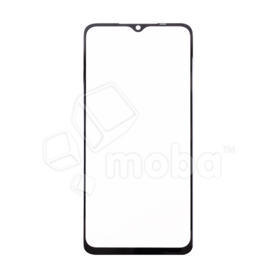Стекло для переклейки Infinix Hot 30i/Itel S23 (X669D/S665L) в сборе с OCA пленкой Черный - OR (Mitsubishi)