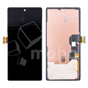 Дисплей для Google Pixel 6a (GX7AS/GB62Z/G1AZG/GB17L) в сборе с тачскрином Черный - (OLED)
