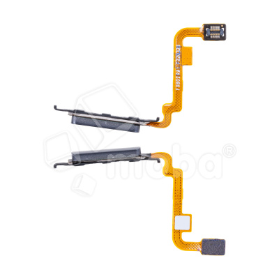 Шлейф для Xiaomi Poco M5s (2207117BPG) сканер отпечатка пальцев Черный