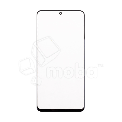 Стекло для переклейки Huawei Honor X8a 4G/90 Lite (CRT-LX1/CRT-NX1) в сборе с OCA пленкой Черный - OR (Mitsubishi)