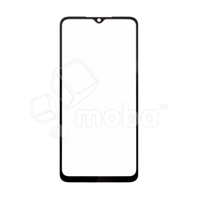 Стекло для переклейки Xiaomi Redmi 10C/Poco C40 (220333QNY/220333QPG) в сборе с OCA пленкой Черный - (Feaglet)