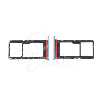 Держатель SIM для Huawei Honor X6a (5109ATKH/WDY-LX1) Голубой