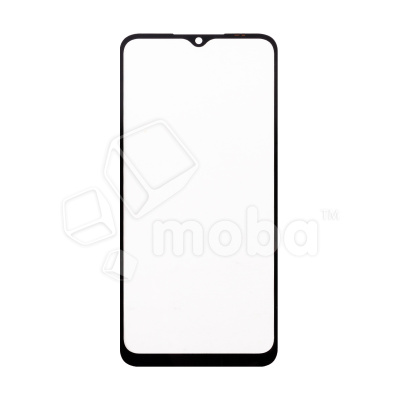 Стекло для переклейки Huawei Honor X6/X8 5G (VNE-LX1/VNE-N41) в сборе с OCA пленкой Черный - OR (Mitsubishi)