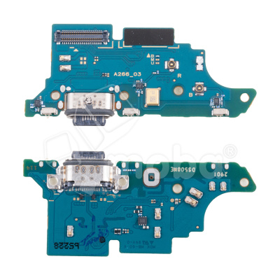 Шлейф для Samsung Galaxy A26 5G (A266B) плата системный разъем/микрофон - Премиум