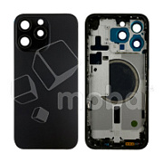 Корпус для iPhone 15 Pro Max (1 Sim) Черный - Премиум