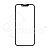 Стекло для переклейки iPhone 14 в сборе с OCA пленкой Черный - OR (Mitsubishi)